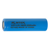 Bateria Lifepo4 18650 3c 3,2v 2000mah - Rontek