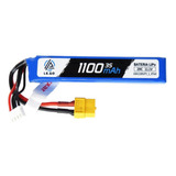 Bateria Lipo 1100mah 11.1v 3s 20c Plug Xt60 - 1 Pack Airsoft