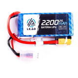 Bateria Lipo 2200mah 2s 7.4v 30c Xt60 Automodelo Airsoft Aeg
