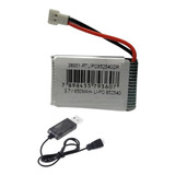 Bateria Lipo 650mah 3.7v 1s 25c Xh 2.0 Aero Drone+carreg 1x1