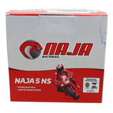 Bateria Moto Agm/vrla Naja 5 Ns 12v 5ah