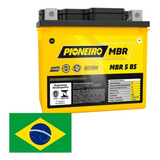 Bateria Moto Pioneiro Mbr 5 Bs 12v 5ah