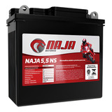 Bateria Moto Yamaha Rd 135 Agm/vrla Naja 5,5 Ns 12v 5,5ah