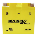 Bateria Motobatt Gel Mtz6s 6ah Cb 300 Cbr 250r Pcx Crf 450x