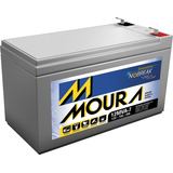 Bateria Moura 12v 7ah Nobreak Sms Station Ii 800va 12mva-7
