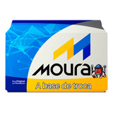 Bateria Moura 60ah - M60ad Somente Regiões De Sp Capital