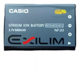 Bateria Np-20 Para Câmera Casio