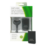 Bateria P/ Controle Xbox 360 Com Cabo Kapbom Kap-h360