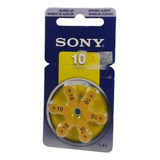 Bateria Para Aparelho Auditivo Sony Pr10-d6a 6 Unidades