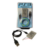 Bateria Para Controle Ps3 Playstation 3 Mais Brinde Cabo Usb