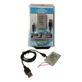 Bateria Para Controle Ps3 Playstation 3 Mais Cabo Usb Brinde