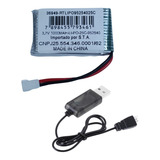 Bateria Para Drone Original 1000mah 3,7 V + Carregador 1 Nfe