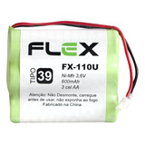 Bateria Para Telefone Sem Fio Tipo 39 3.6v 600mah Ni-cd Flex