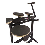 Bateria Praticável, Acompanha Pedal De Bumbo E Baquetas