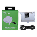 Bateria Recarregável Compatível C/ Controle X-box One + Cabo