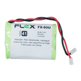 Bateria Telefone Universal Flex 3,6v 600mah Fx-60u