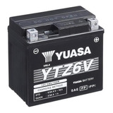 Bateria Yuasa Ytz6v 5ah Xre 300 Cg125 Fan Biz 125 Titan Bros