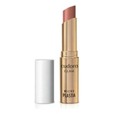 Batom Eudora Glam Microplastia Nude Rosado 3,3g