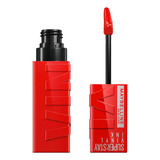 Batom Líquido Maybelline Superstay Vinyl Ink Acabamento Brilhante Cor Red Hot