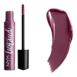Batom Líquido Nyx Luv Out Loud Cream, 4ml, Lindas Cores. Cor Lol02 Passionate