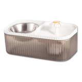 Bebedouro Automático Para Gatos 2 Potes Comedouro