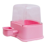 Bebedouro Cães Cachorros Gato Pet De Pelos 2,3 Litros - Rosa
