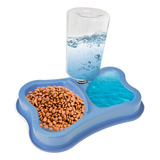 Bebedouro Comedouro Duplo Anti-formiga Cães Gatos Pets Facil