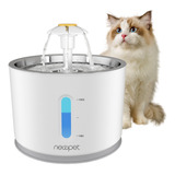 Bebedouro Fonte Gato Cão Filtragem Purificação Pet 2,4l
