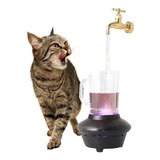 Bebedouro Gato Fonte Água Torneira Mágica Led Gatos Cat Pet