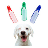 Bebedouro Portátil Pet Com Garrafa 250ml Cachorro Gato