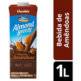 Bebida Vegetal De Amêndoas Sabor Chocolate Almond Breeze 1l