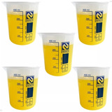 Becker Em Polipropileno Autoclavavel 400 Ml Com 5 Peças