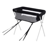 Berço Bebê Lateral Cama Moises Mini Portátil Com Mosqueteiro