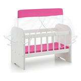 Berço De Boneca | Brinquedos | Reborn | Baby Alive Cor Pink