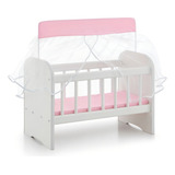 Berço De Boneca Rosa | Brinquedos | Reborn Baby 