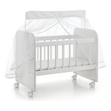 Berço Para Boneca Com Enxoval - Sonno Baby Cor Branco