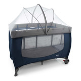 Berço Portátil Stelle Infanti Blue Cozy