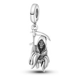 Berloque Caveira Prata 925