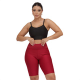 Bermuda Academia Feminina Black Friday Dia Dia Joelho Casual