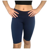 Bermuda Academia Fitness Justa Cós Lisa Suplex Pp Plus Size