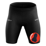 Bermuda Ciclismo Uv Com Bolsos Forro Espuma Short Bike Pedal