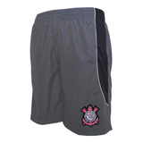 Bermuda Corinthians Banks Microfibra Licenciada Oficial + Nf