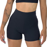 Bermuda De Lycra Feminino Academia Treino C/ Cós E Com Cós