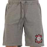 Bermuda De Moletom Matlock Corinthians Masculino - Grafite
