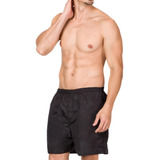 Bermuda Elástico Masculino Esporte Microfibra Liso