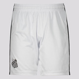 Bermuda Infantil Calção Shorts Design Com Escudo Do Santos