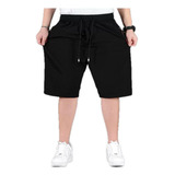 Bermuda Masculina Plus Size Dry Fit Alta Elasticidade