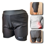 Bermuda Pads Espuma Proteção Lombar Cóccix Skate Patins Bike