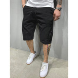 Bermuda Sarja Shorts Masculino Alta Qualidade Verão Top