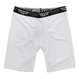 Bermuda Térmica Topper Branco Preto Masculina Original